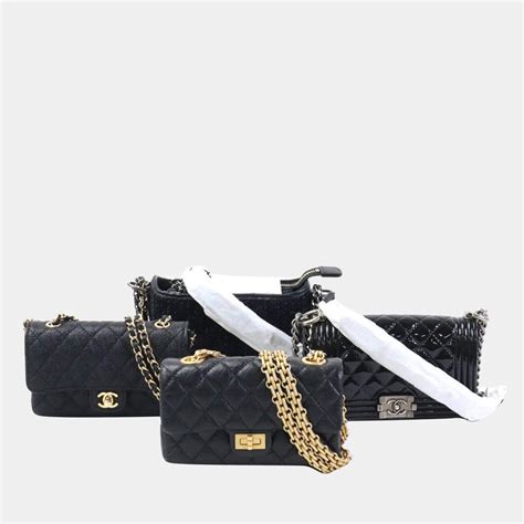 chanel set of 4 minis bags|Chanel mini bags for sale.